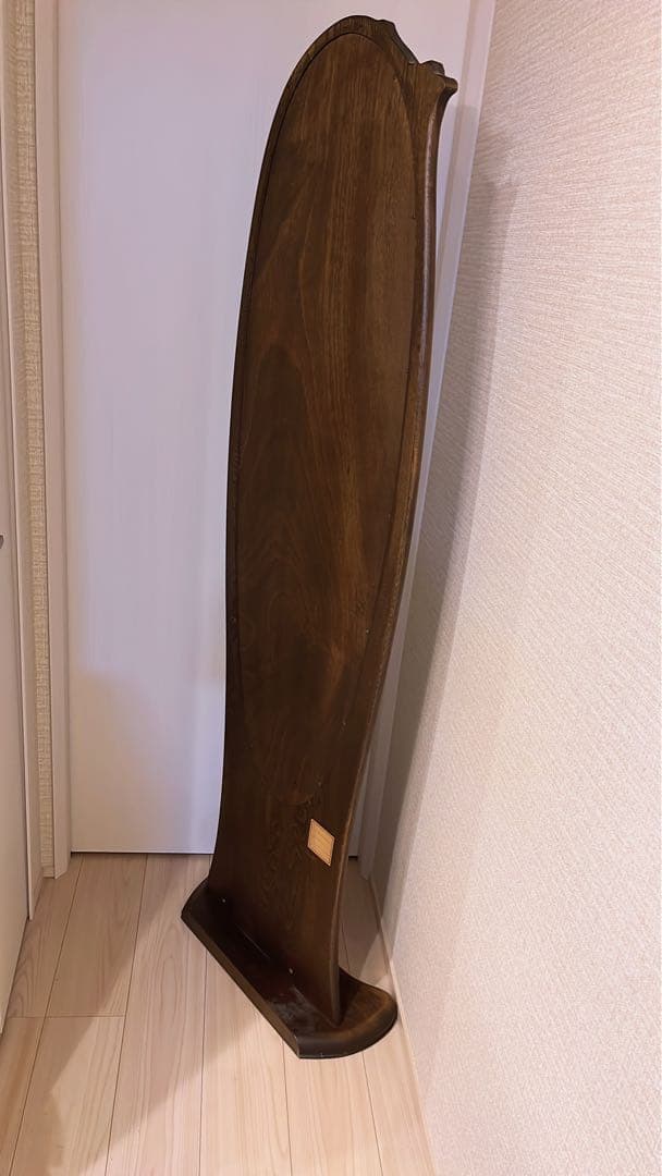 昭和レトロ 松永工房 カンティーニュ 木製姿見 全身鏡 スタンドミラー 古家具