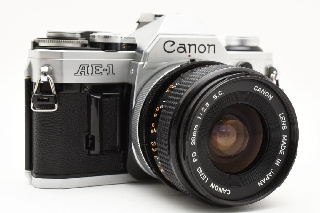 【完動品】Canon AE-1 FD 28mm 2.8 s.c.