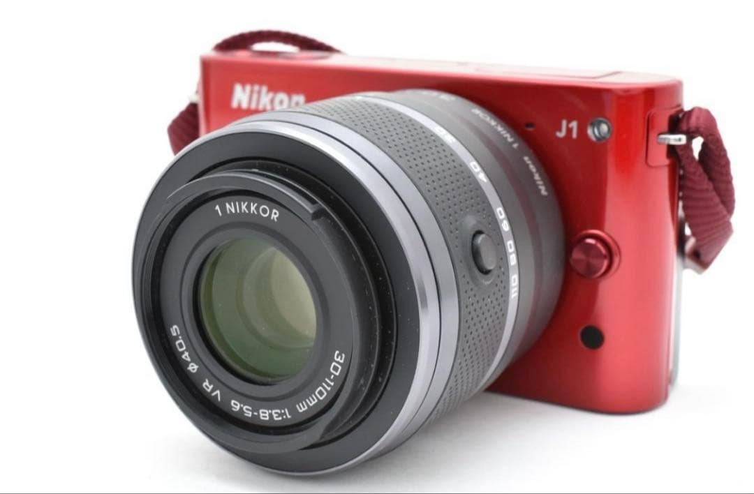 【人気カラー】 Nikon ニコン 1 J1 レンズキット ミラーレス一眼カメラ