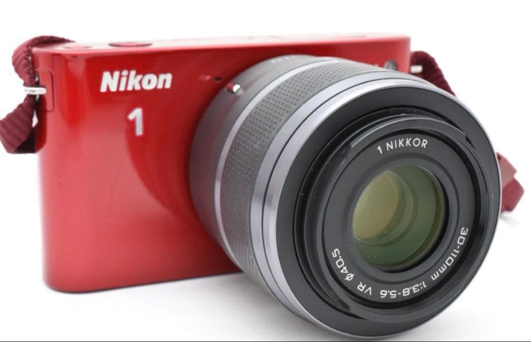 【人気カラー】 Nikon ニコン 1 J1 レンズキット ミラーレス一眼カメラ