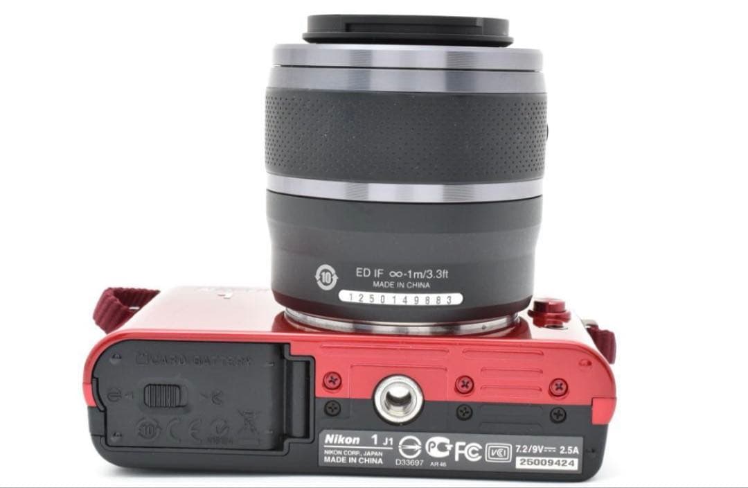 【人気カラー】 Nikon ニコン 1 J1 レンズキット ミラーレス一眼カメラ