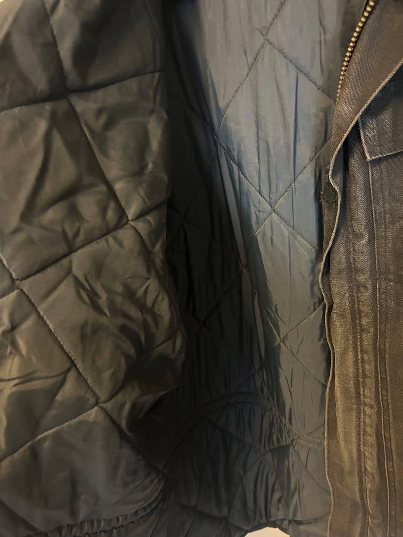 星タグ Carhartt カーハート トラディショナルコート ブラック