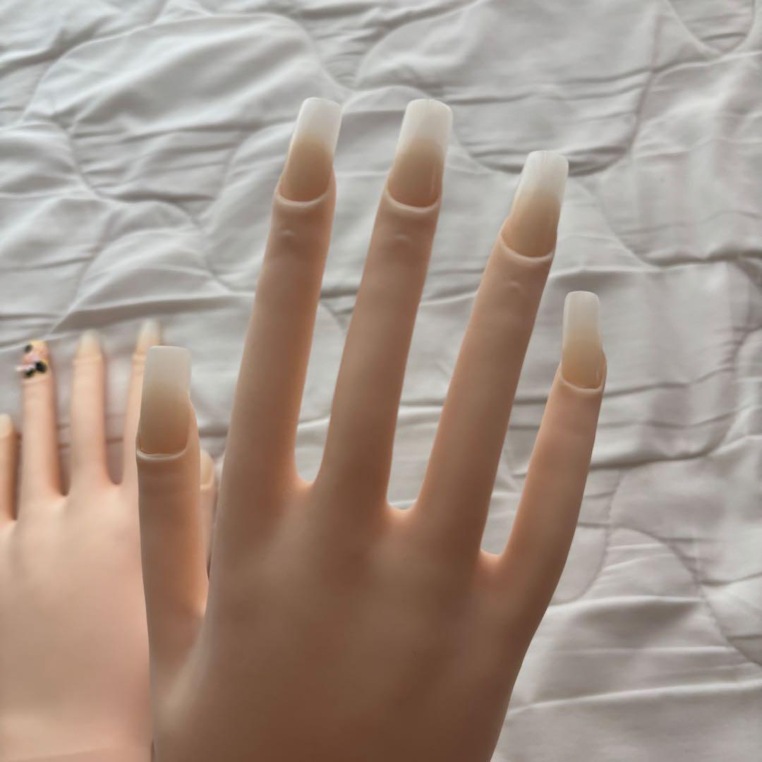 美品　認定モデルハンド　ネイリスト検定　ジェルネイル検定　セット売り