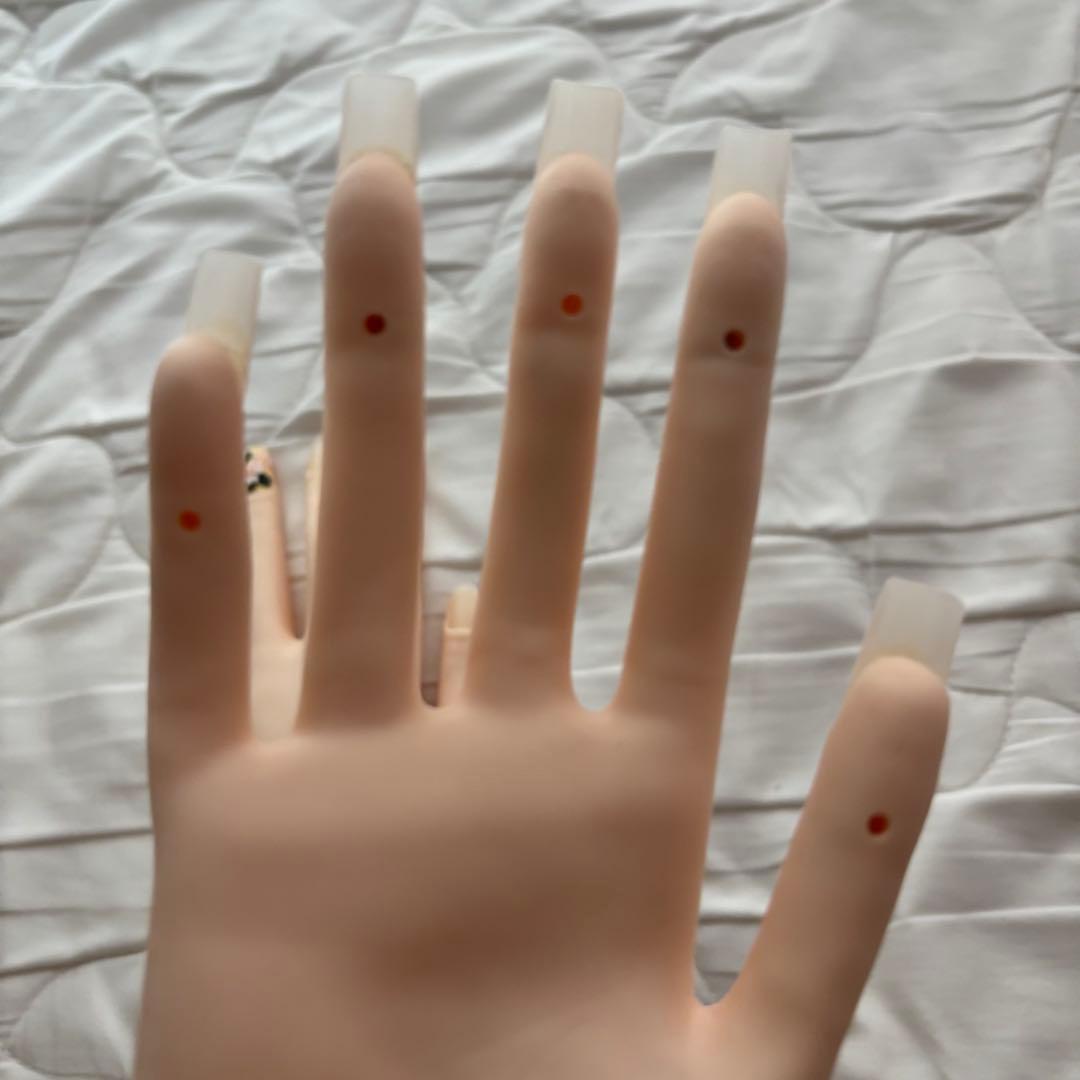 美品　認定モデルハンド　ネイリスト検定　ジェルネイル検定　セット売り