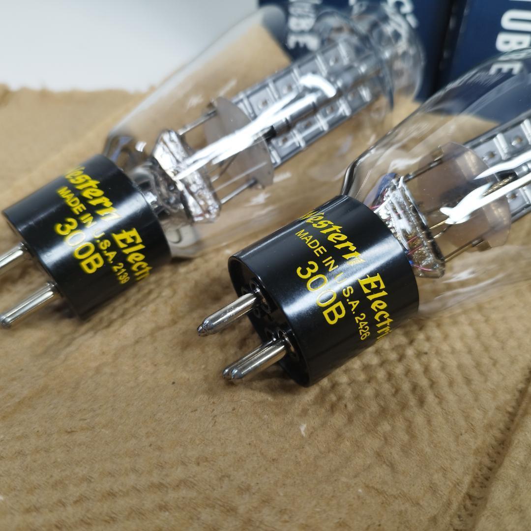 300B Western Electric 真空管 2本セット アンプ II2E