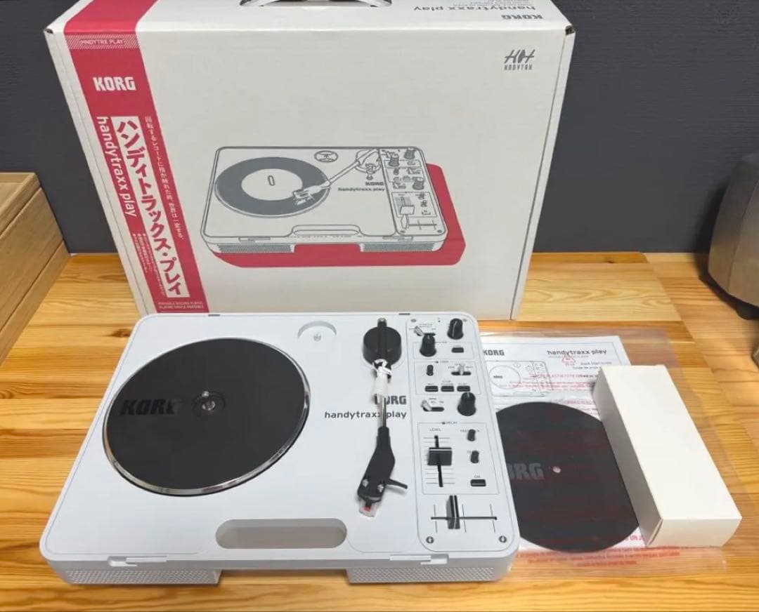 【新品未使用】 KORG handytraxx play ターンテーブル