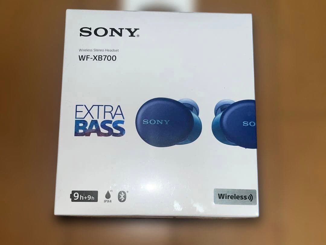 【新品】SONY ソニー　ワイヤレスイヤホン　EXTRA BASS ブルー