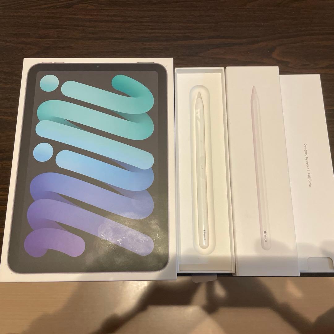 iPad mini 6 セルラーモデル 256GB+ Apple Pencil付