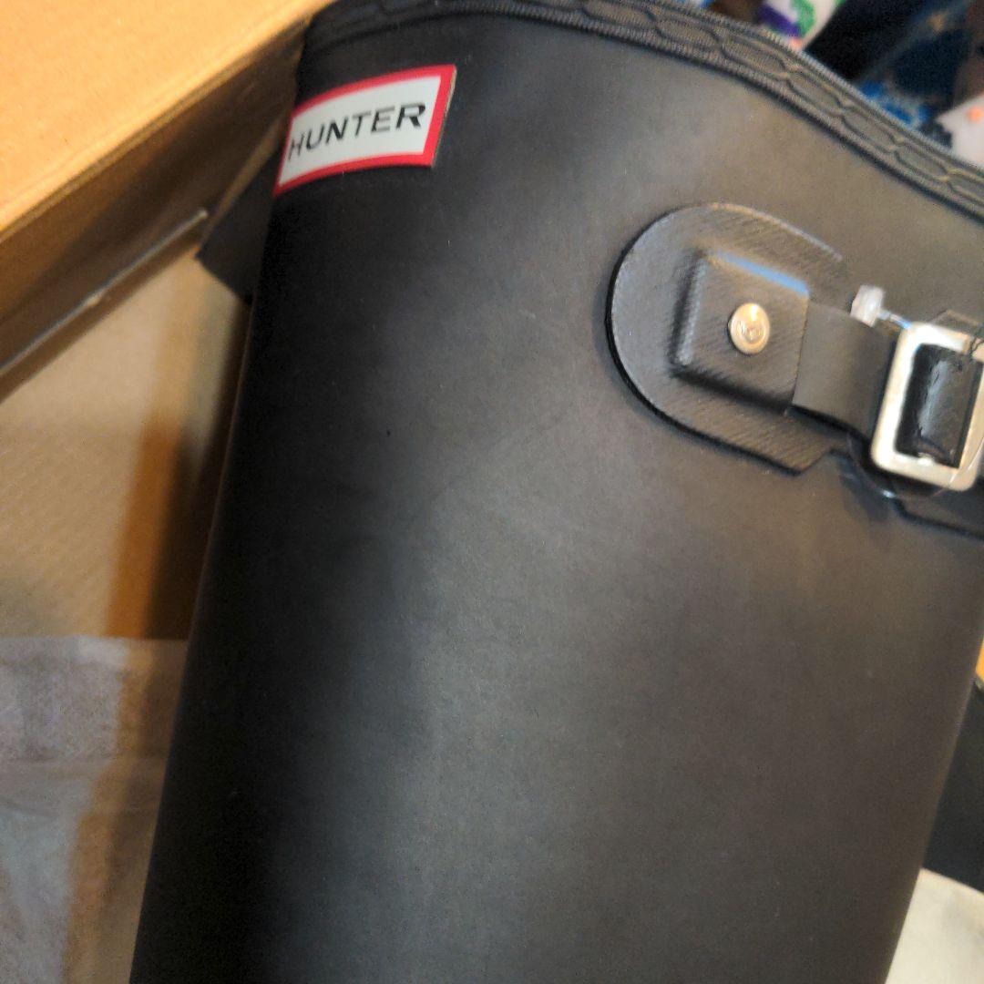 【極美品】HUNTER レインブーツ　uk6 24.5cm〜25cm