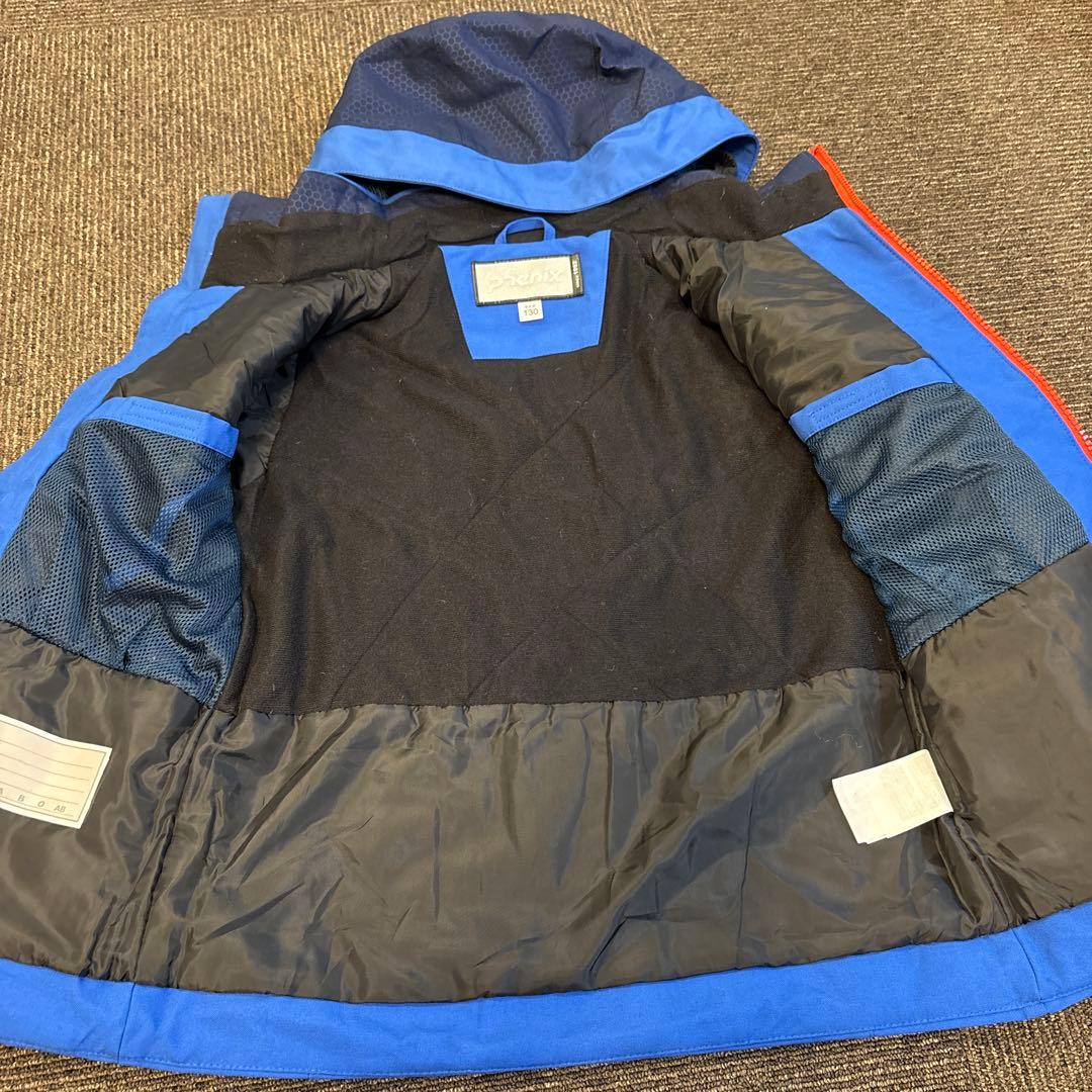 phenix 子ども用スキーウェア 青/赤