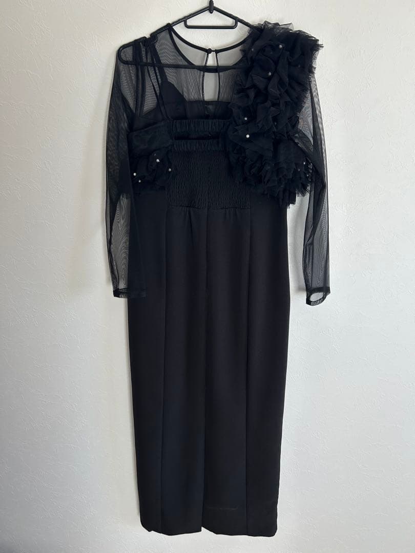 美品　 ANDRESD パールビスチェドレス　Mサイズ