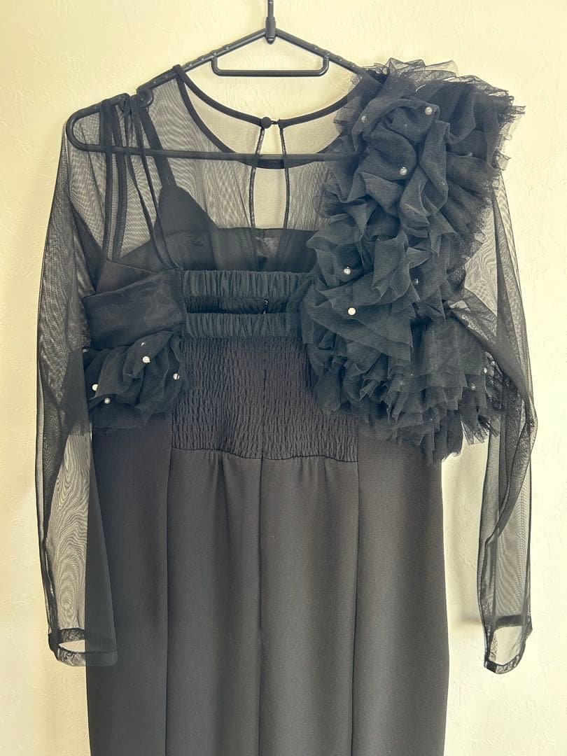 美品　 ANDRESD パールビスチェドレス　Mサイズ