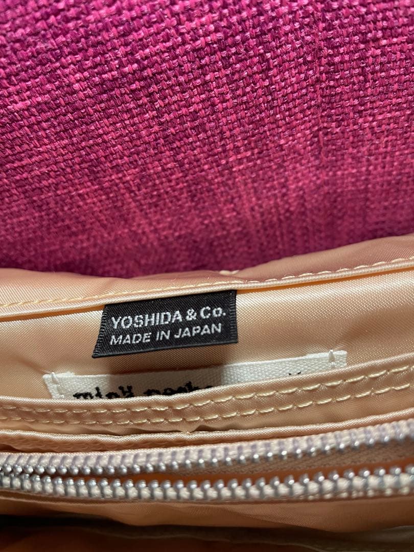 ミナペルホネン×ポーター　ロングウォト “tambourine” ピンク