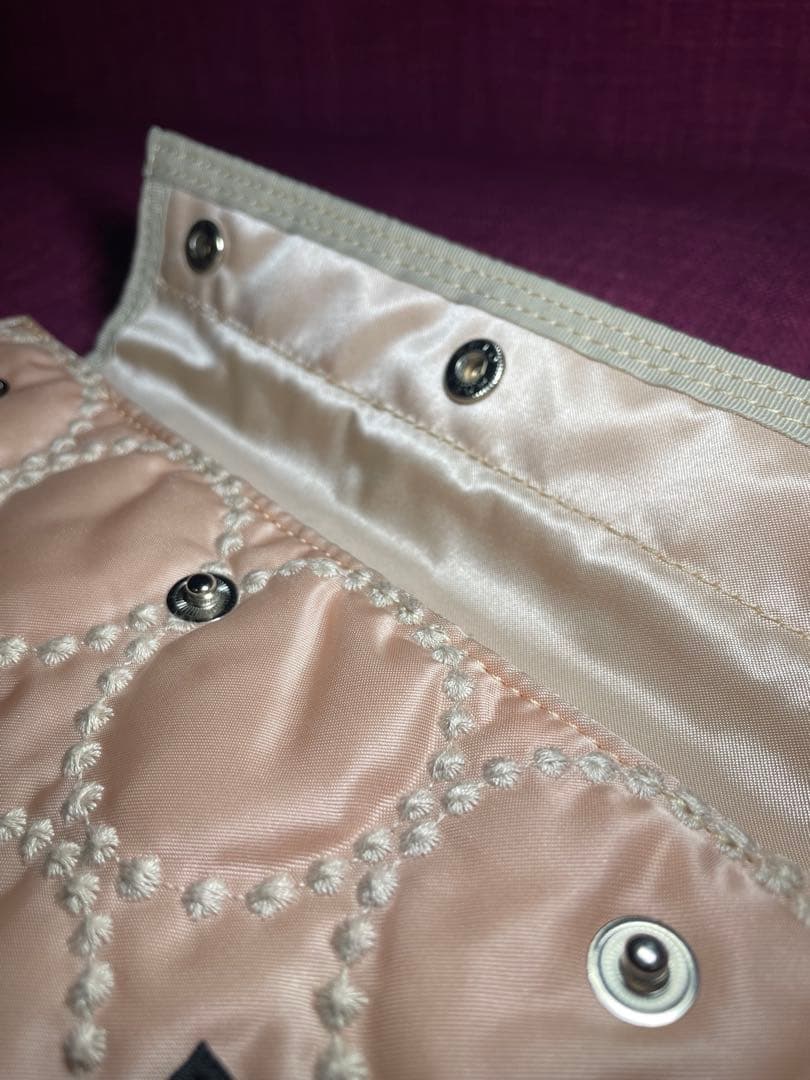 ミナペルホネン×ポーター　ロングウォト “tambourine” ピンク