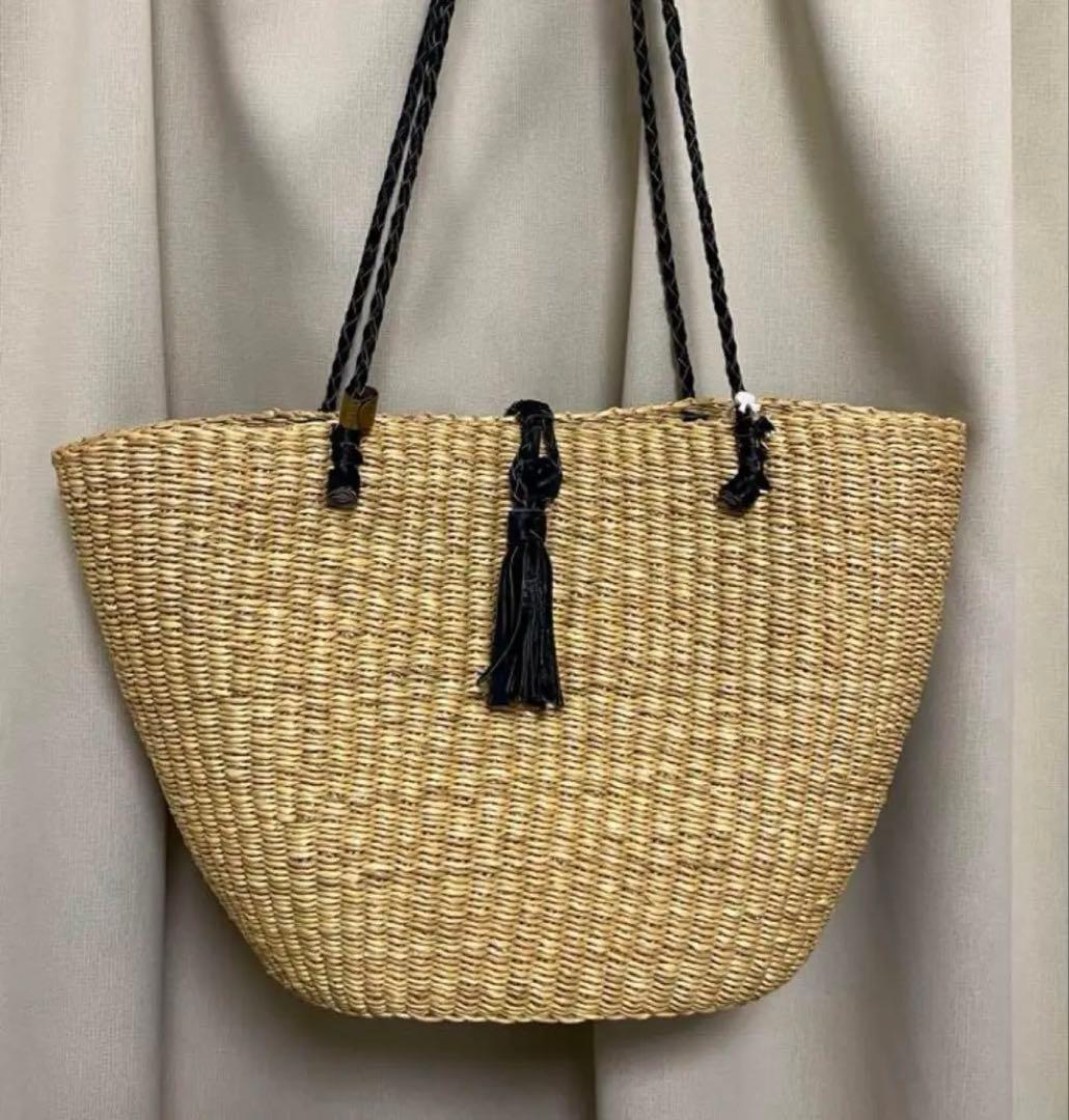 【新品】biga カゴバッグ ボルガバスケットショルダーバッグ