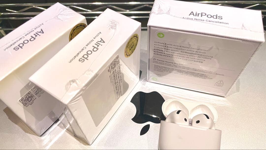 AirPods 4 アクティブノイズキャンセリング搭載ヘッドフォン　新品未開封