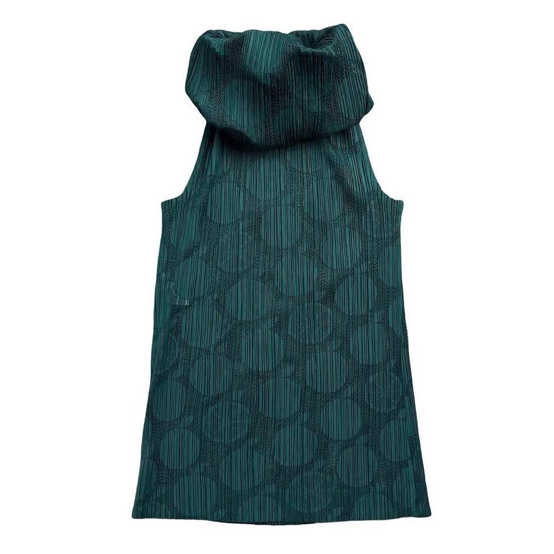 PLEATS PLEASEプリーツプリーズ ノースリーブチュニックイッセイミヤケ