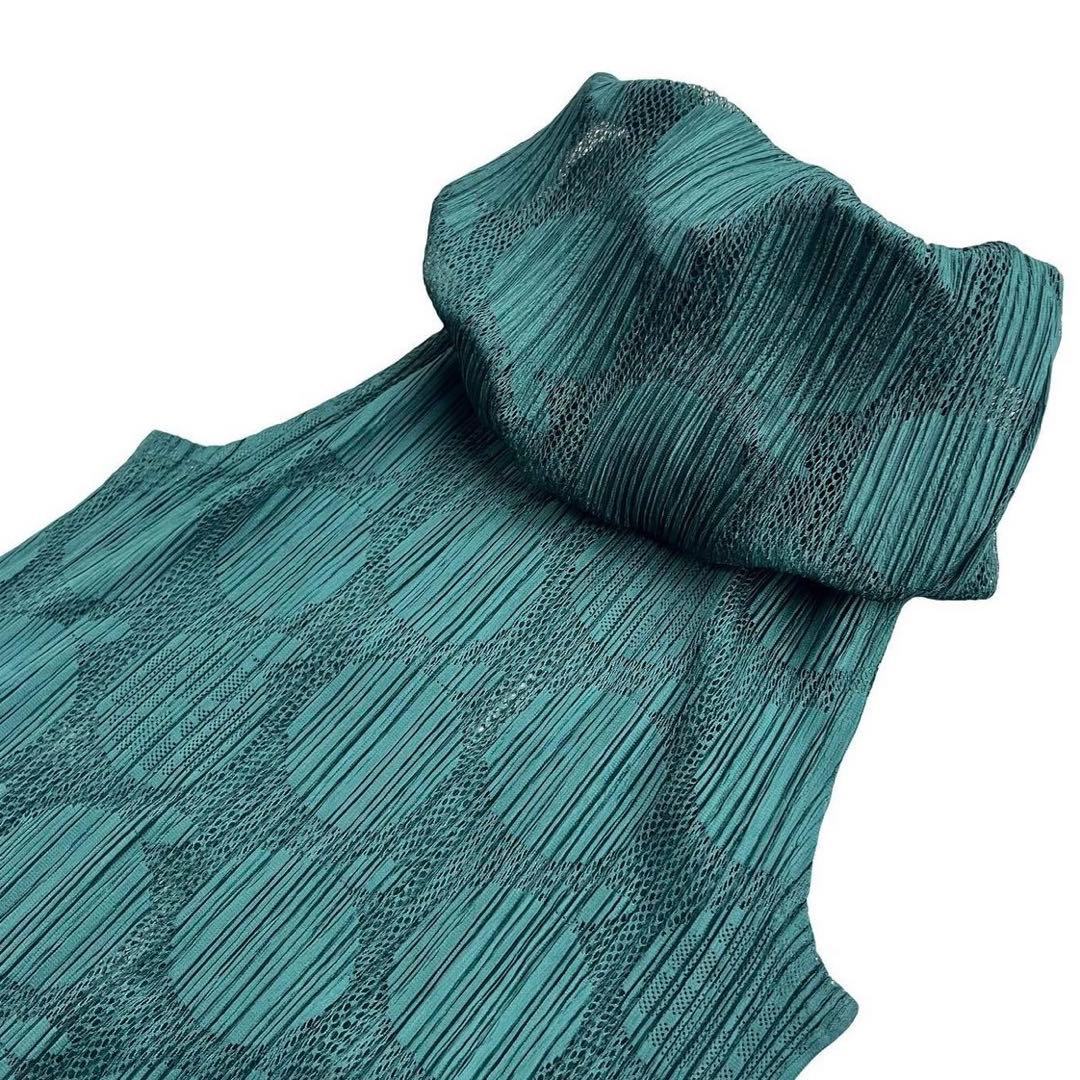 PLEATS PLEASEプリーツプリーズ ノースリーブチュニックイッセイミヤケ