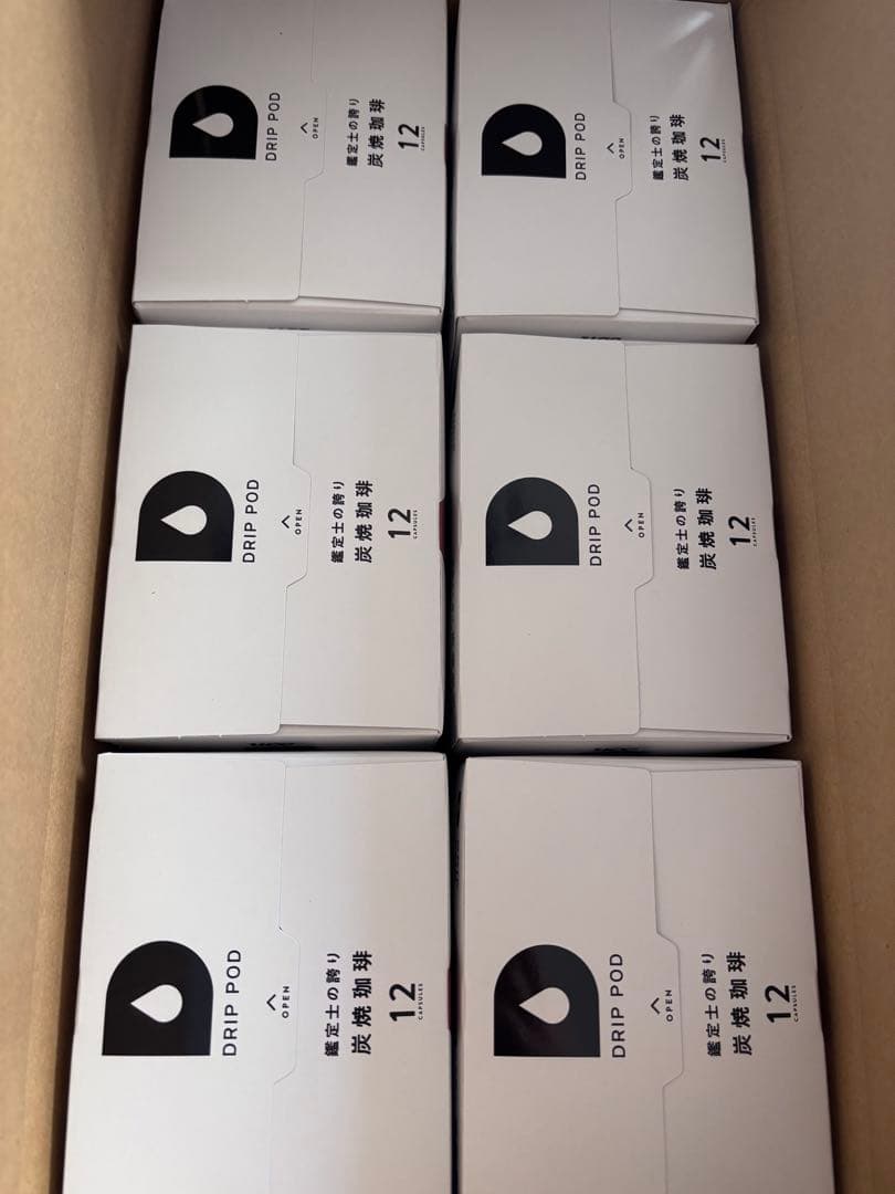 UCC ドリップポッド 専用カプセル 炭焼珈琲 12杯分箱（12箱）