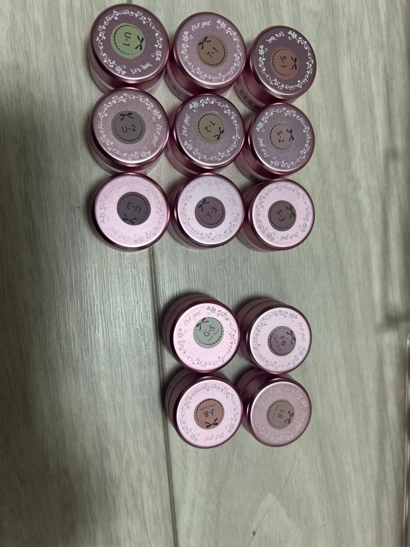 【みー】258色＋おまけで25色ジェルセット売り