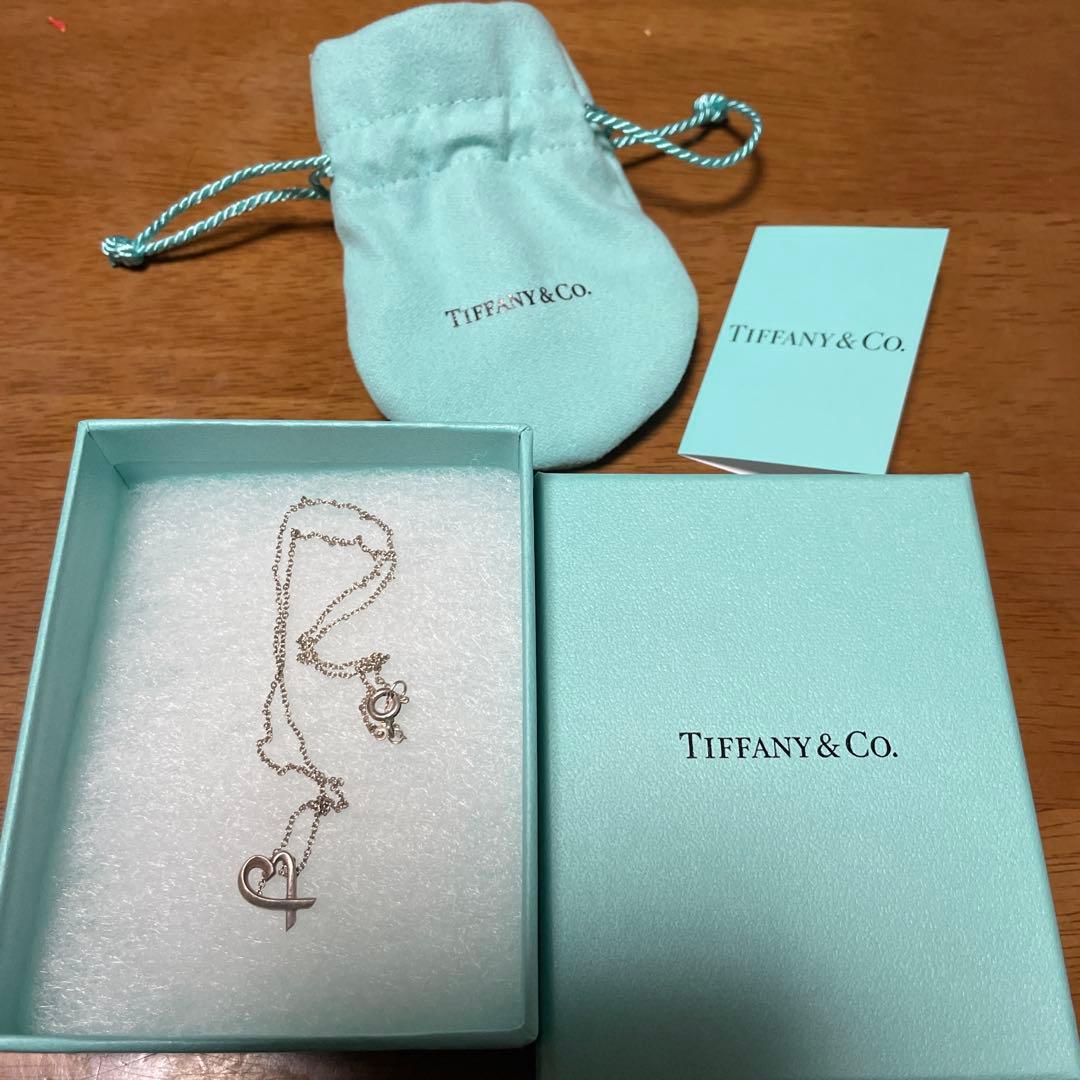 Tiffany & Co. シルバーネックレス ハートチャーム