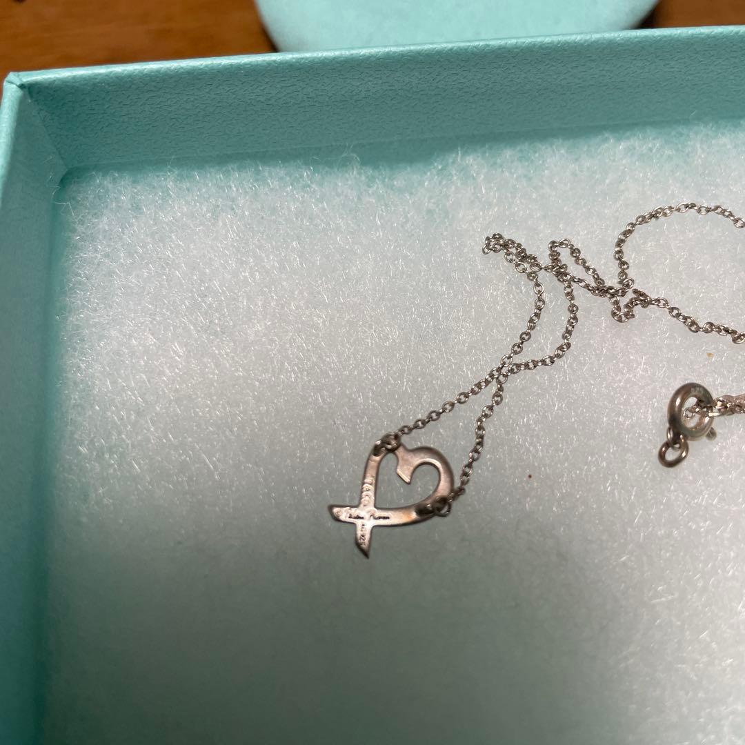 Tiffany & Co. シルバーネックレス ハートチャーム