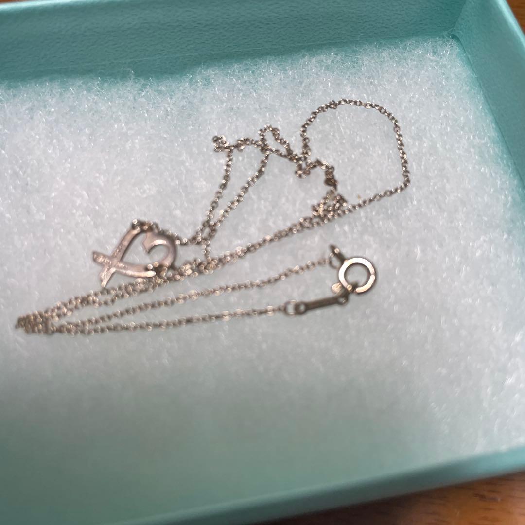 Tiffany & Co. シルバーネックレス ハートチャーム