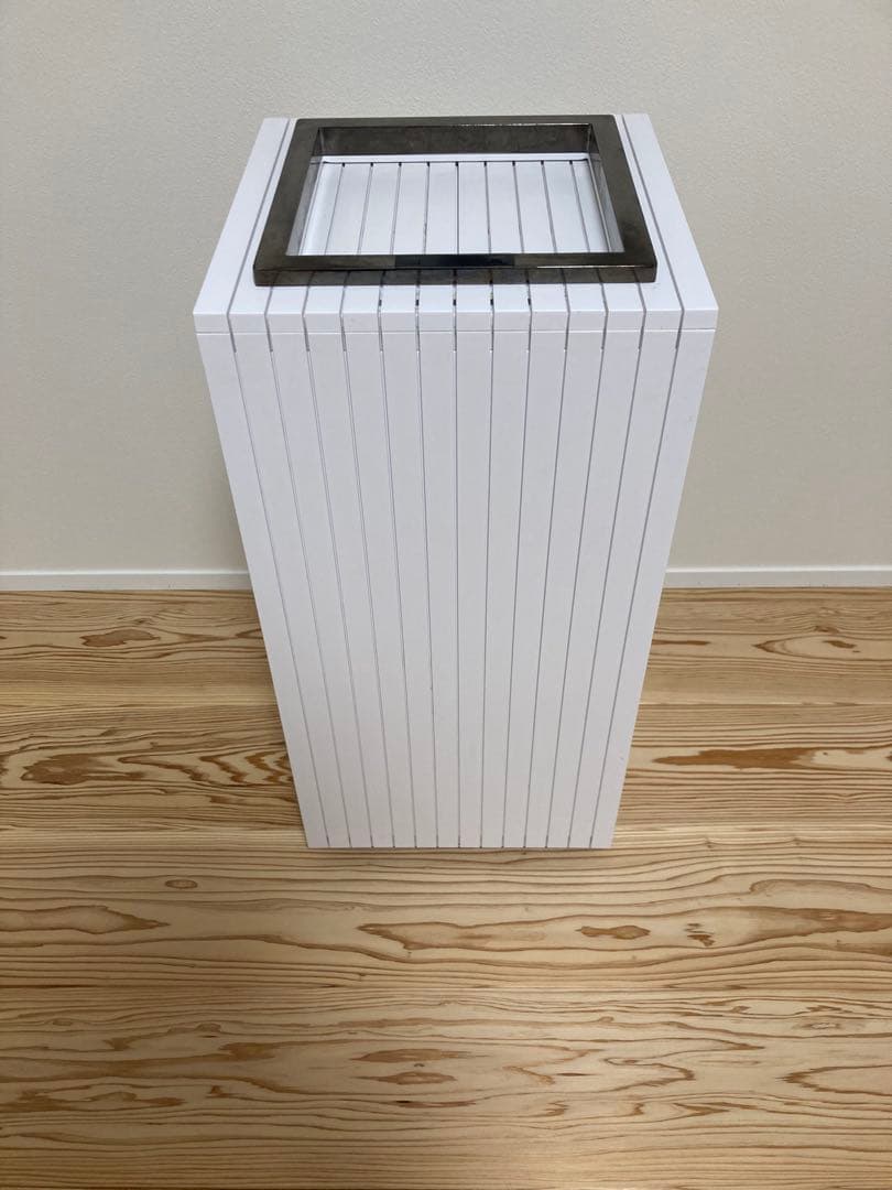 ZitA SQUARE ふた付きごみ箱 45L 白