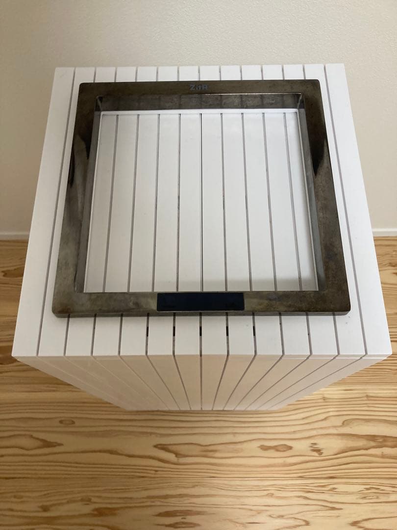 ZitA SQUARE ふた付きごみ箱 45L 白