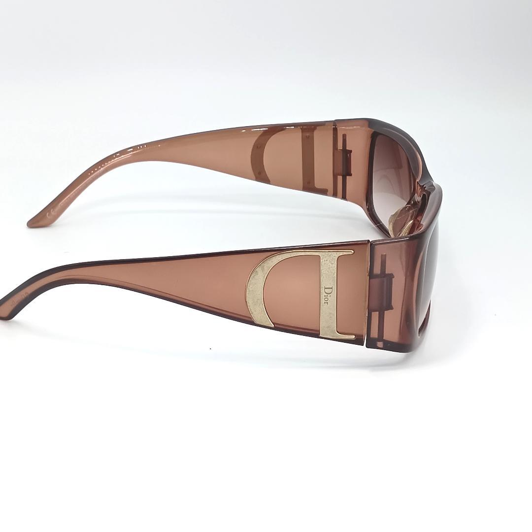 Christian Dior ディオール サングラス ロゴ ブラウン