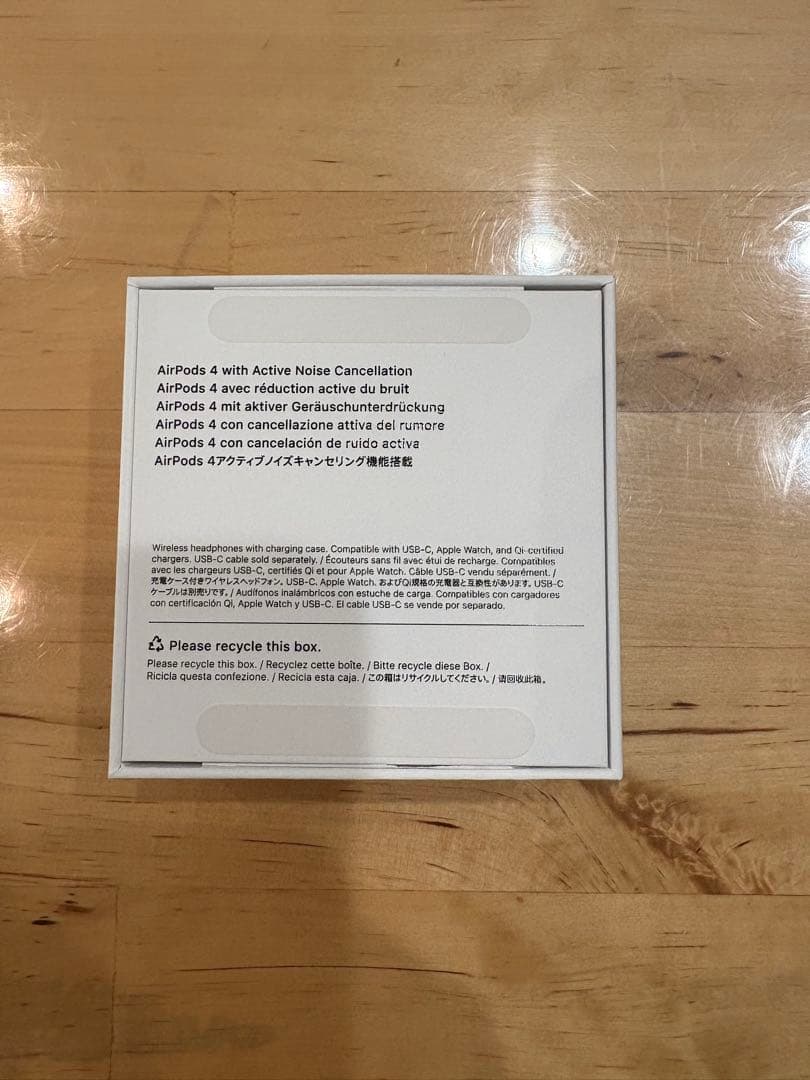 限定値下げ　AirPods4 アクティブノイズキャンセリング機能付
