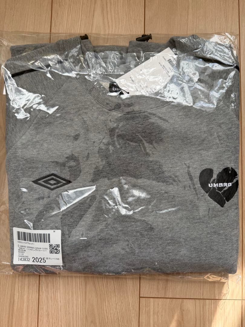 s*♡様 【 UMBRO×ONCILY 】パイピングドローコードスウェットMサイ