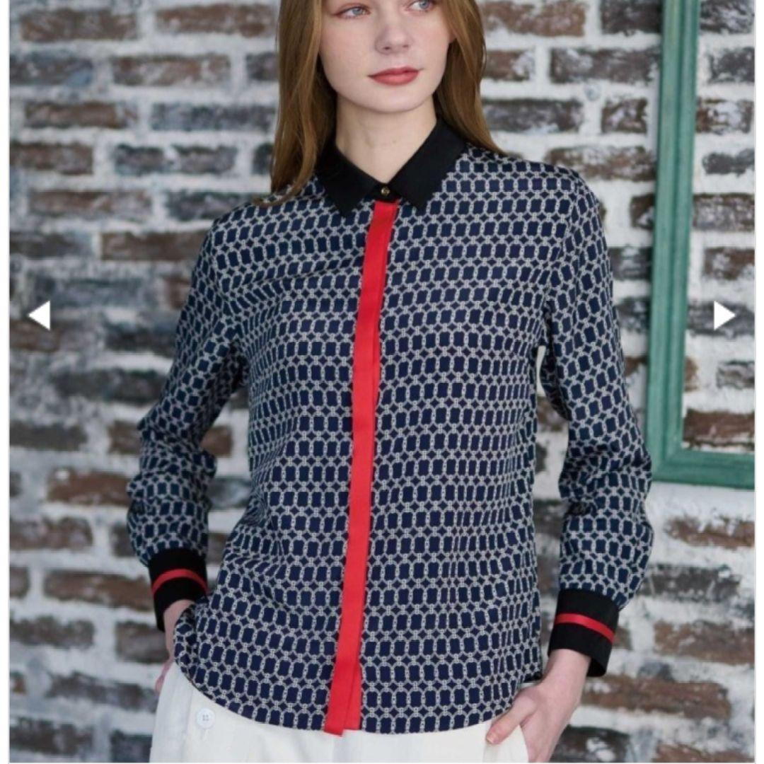 リングベルトプリントシャツ／ドレステリア（DRESSTERIOR）　38