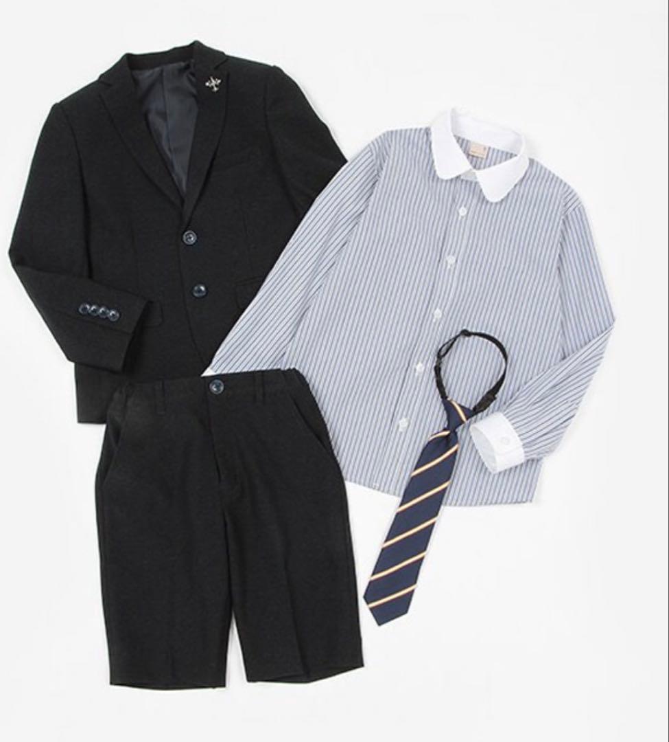 専用⭐︎【美品クリーニング済み】petit main 男の子フォーマルスーツ120