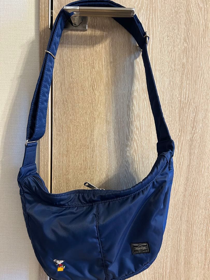 ♪ PORTER スヌーピー ボディバッグ ネイビー