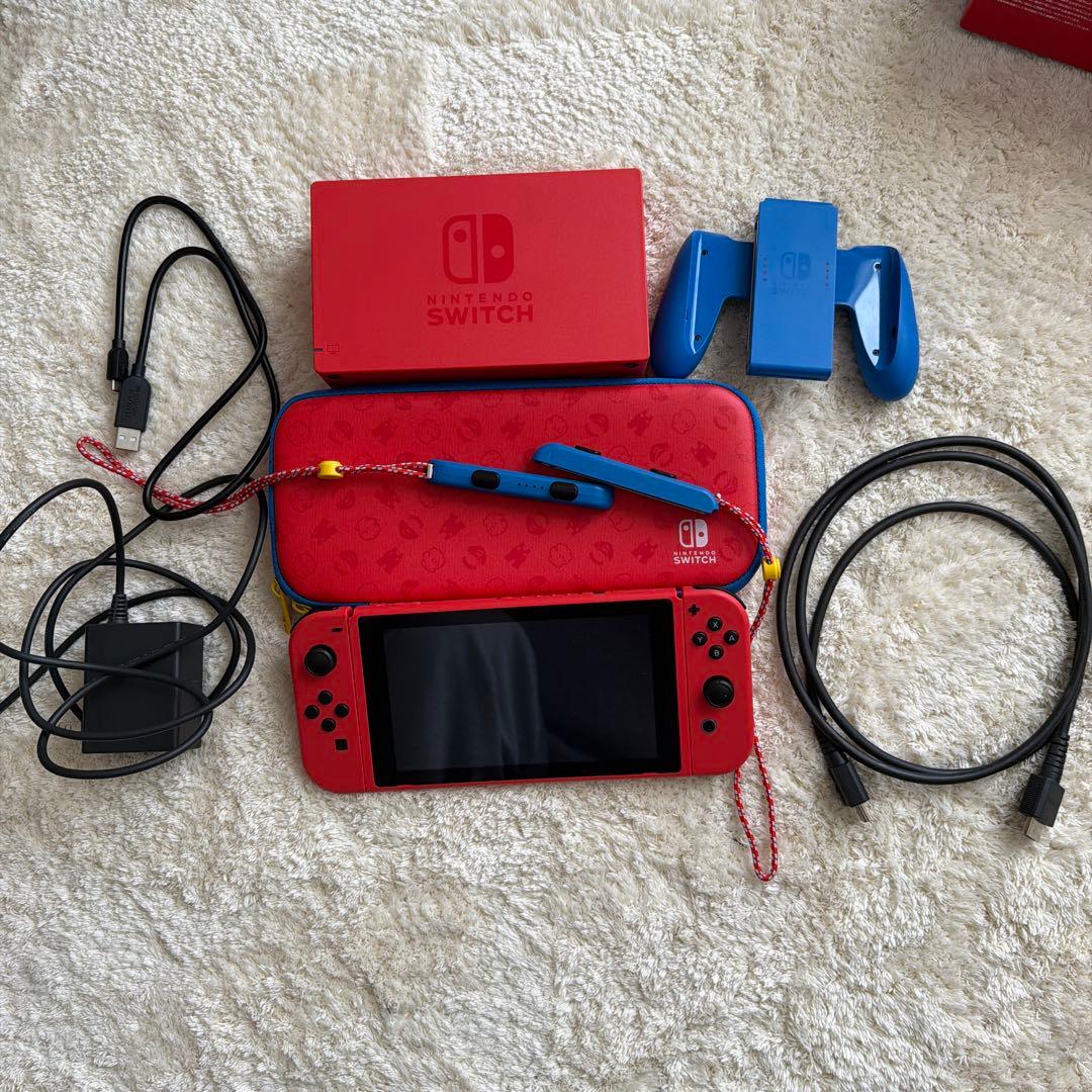 N.SWITCH/マリオレッド×ブルー セット