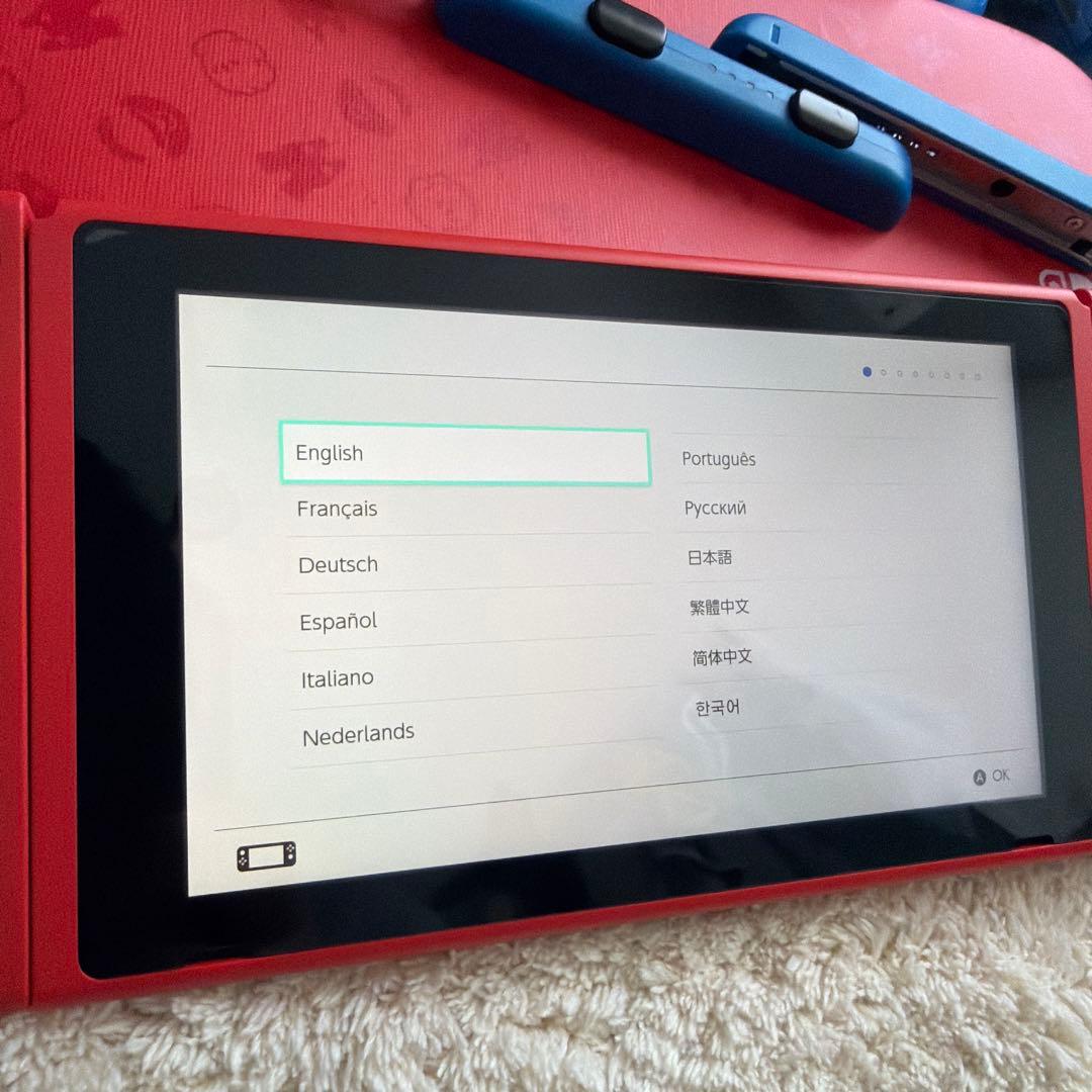 N.SWITCH/マリオレッド×ブルー セット