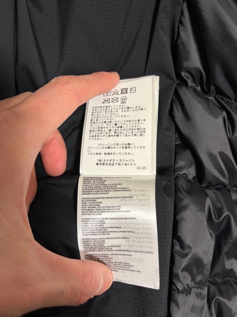 カナダグース　ロッジフーディー　ブラックレーベル　XLサイズ