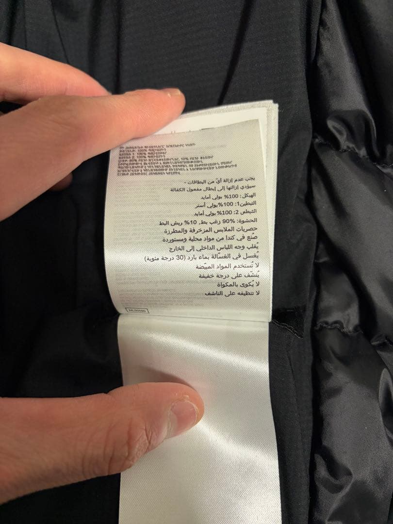 カナダグース　ロッジフーディー　ブラックレーベル　XLサイズ