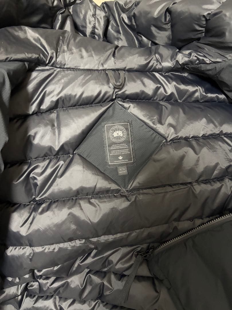 カナダグース　ロッジフーディー　ブラックレーベル　XLサイズ