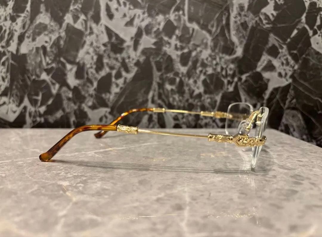 新品未使用ランクAAA/ハイクオリティ/眼鏡/リムレスメガネ