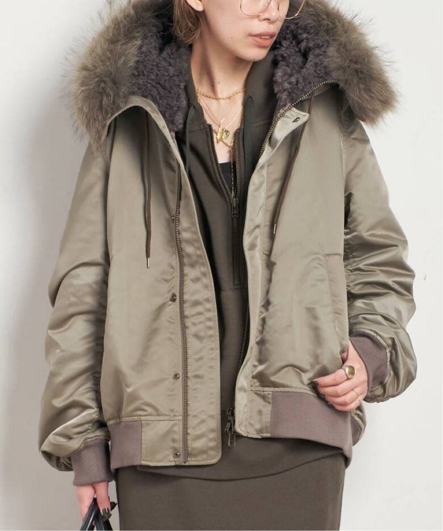 AP STUDIO ボンバージャケット　カーキB　新品タグ付き