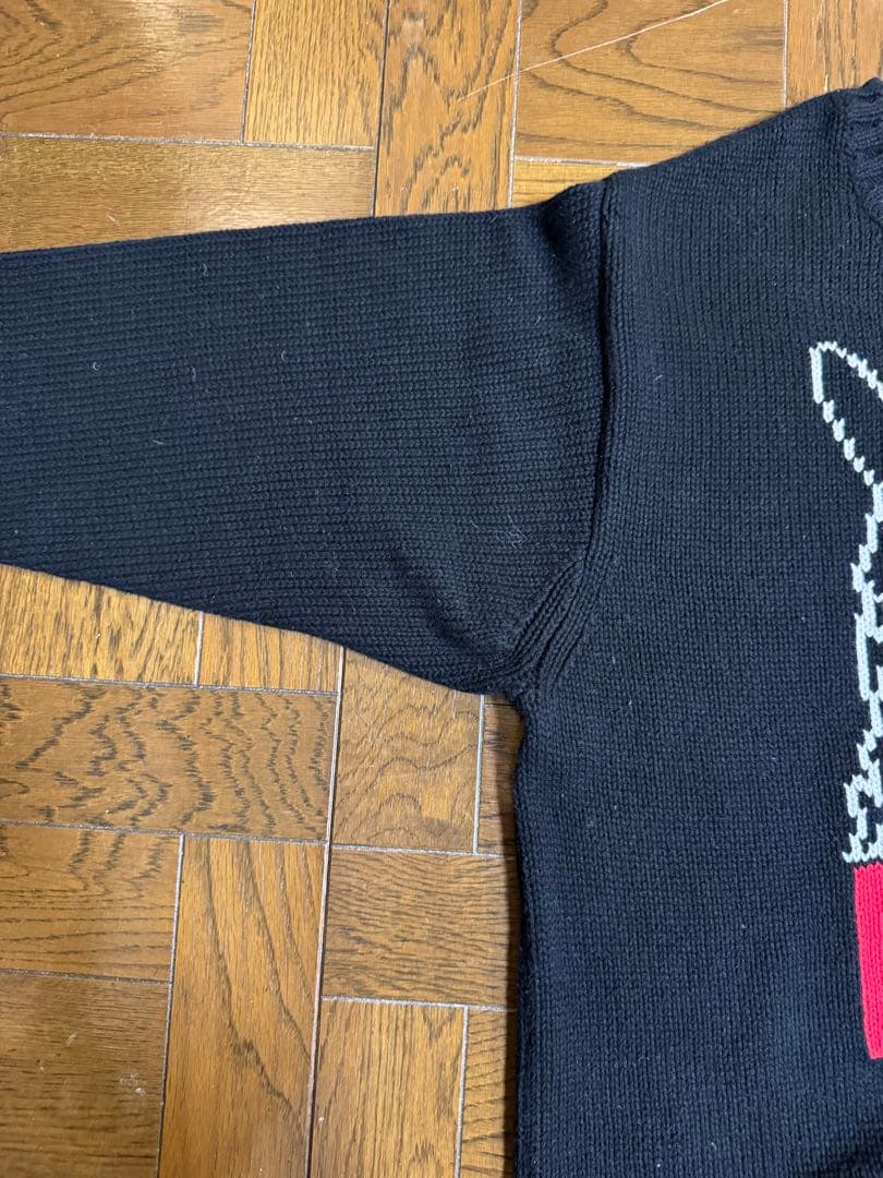 ヒステリックグラマー・ヒスガール HYSロゴ ニット