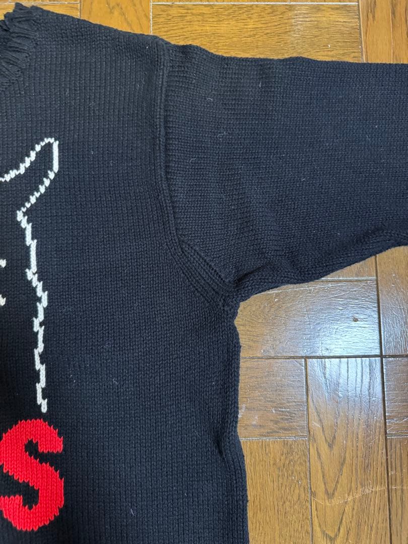 ヒステリックグラマー・ヒスガール HYSロゴ ニット