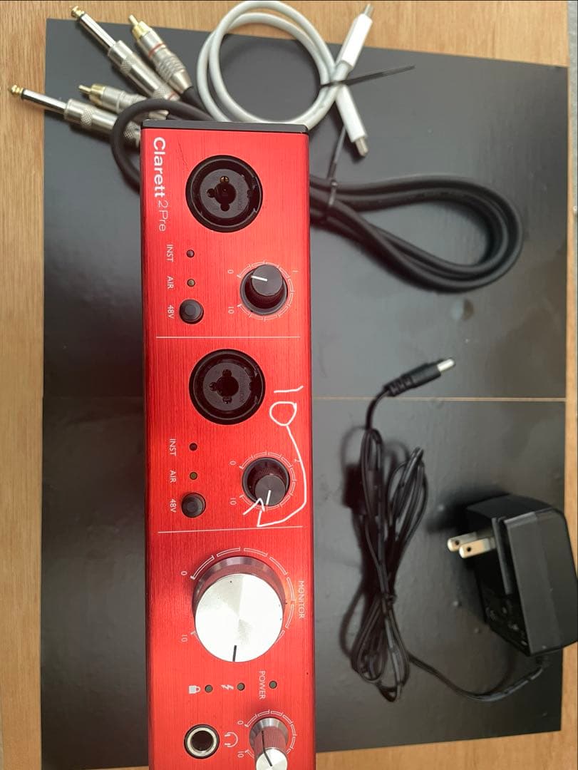 DTM・DAW Focusrite Clarett 2Pre Thunderbolt 2