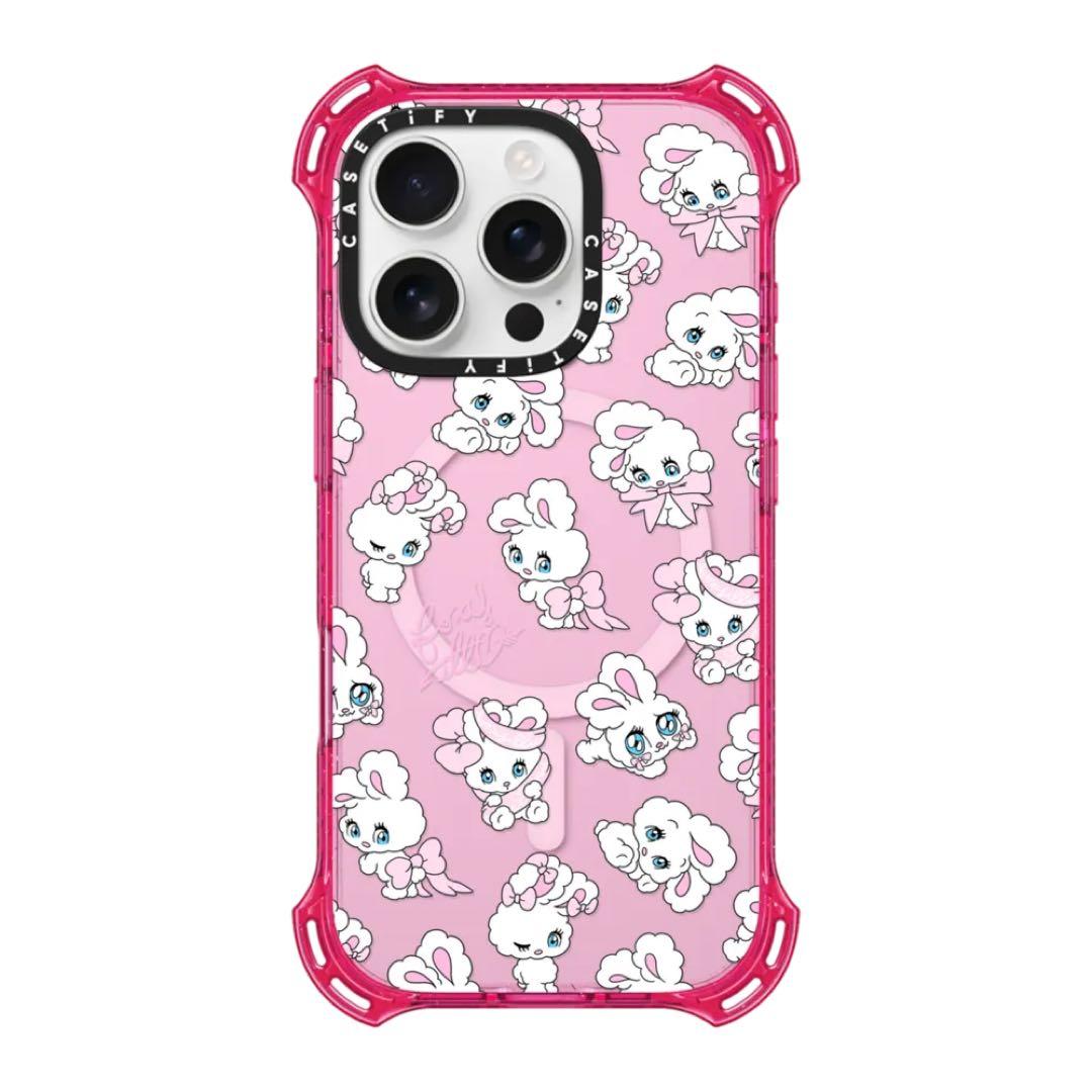 castify iPhone16proケース　foxy illustration