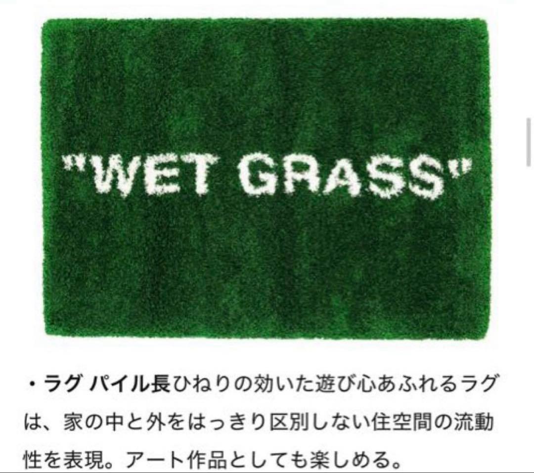 IKEA×VIRGIL ABLOH “WET GRASS” markerad