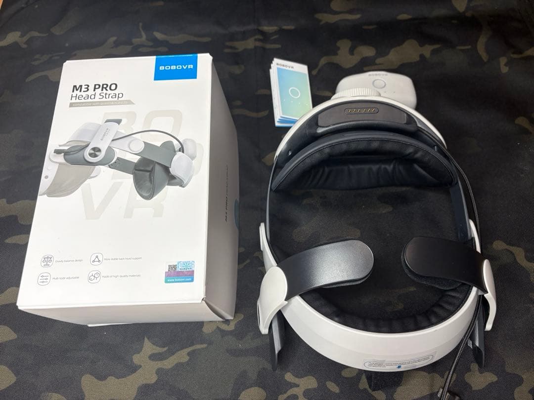  Quest 3S + BOBOVR M3 PRO 【VRヘッドセット】