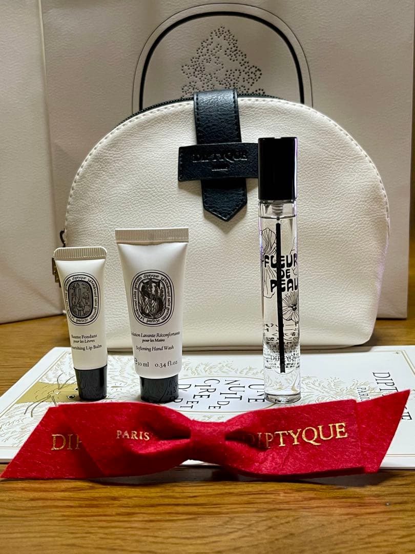 diptyque フルールドゥポー7.5ml &ポーチ とおまけ