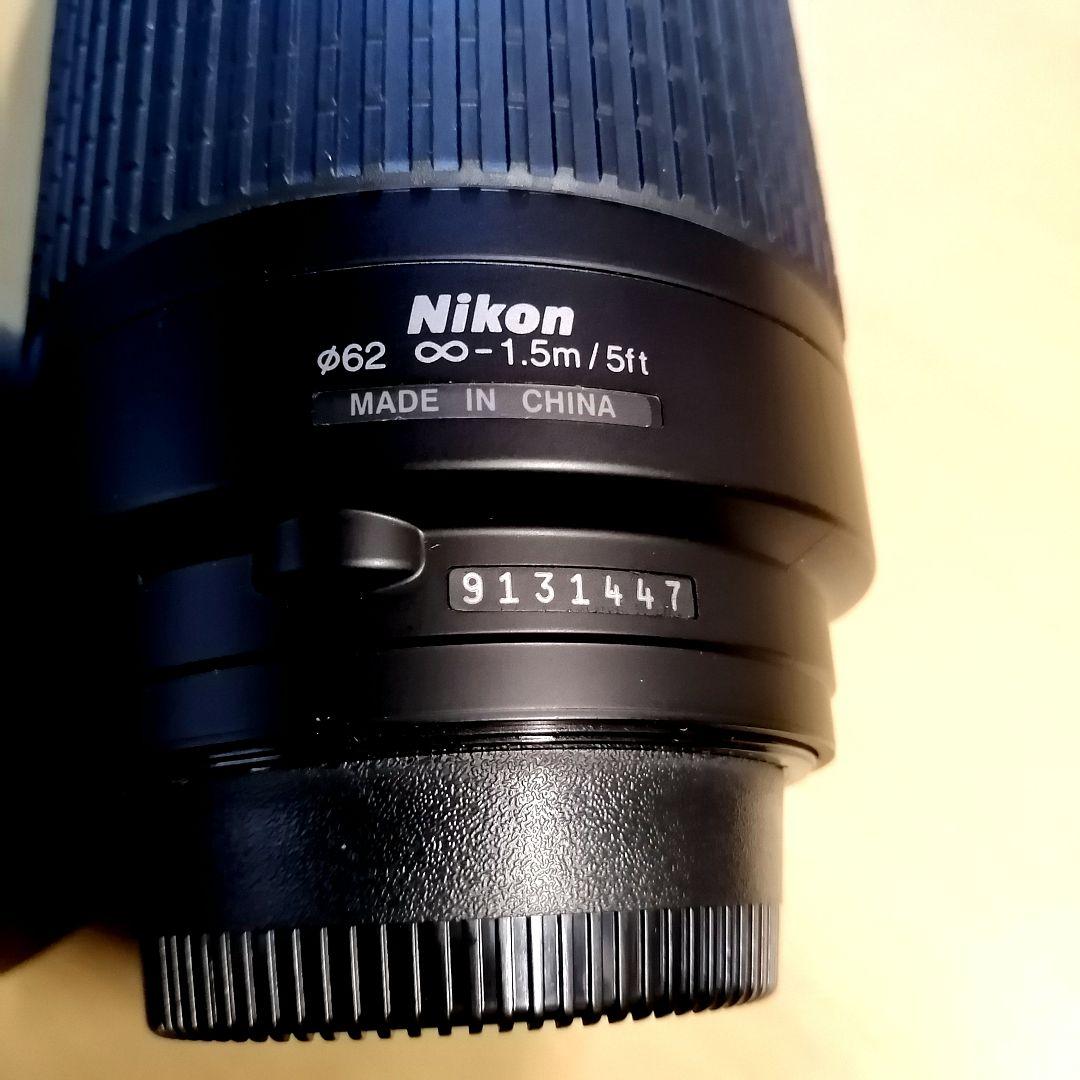 NikonAF NIKKOR ズームレンズ レンズフード付き 70ー300mm